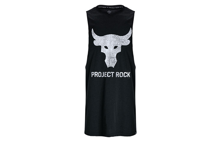 Мужская футболка Under Armour Project UA Project Rock (черная)
