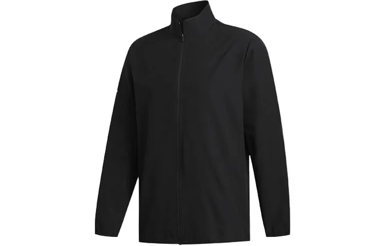 Adidas Jackets Men's Black Stand Collar Moderate Pilot