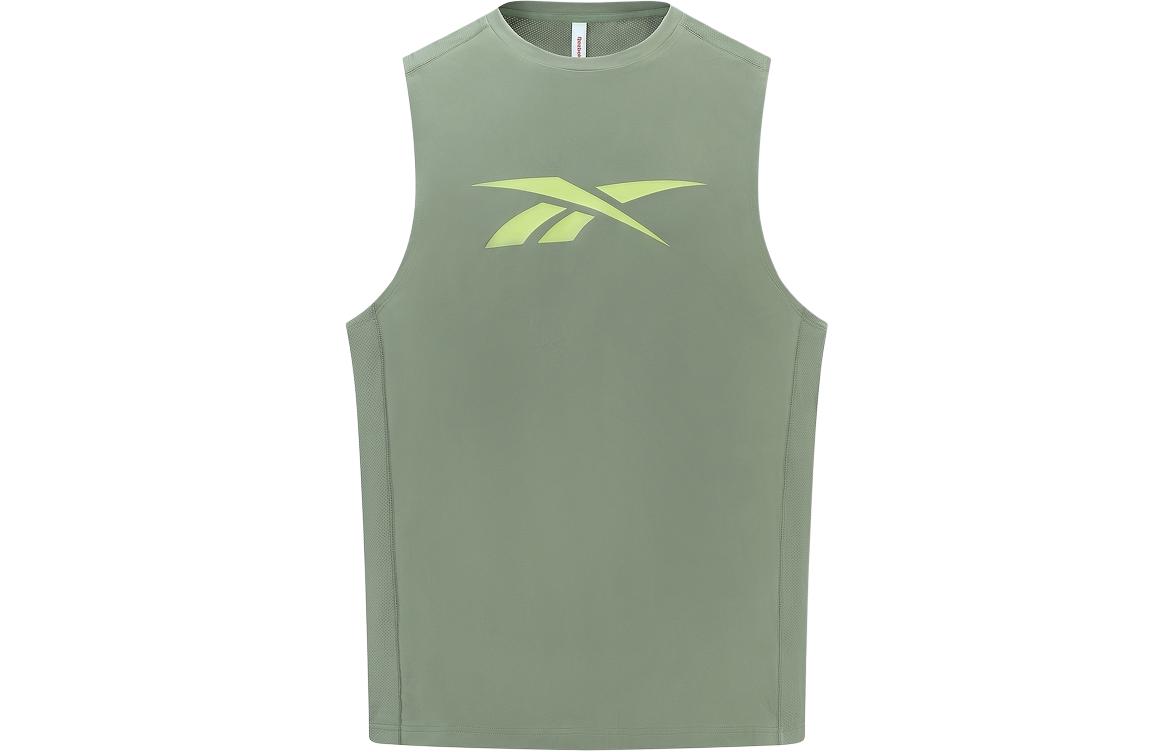 Мужская майка Reebok Reebok Logo (светло-оливковая)