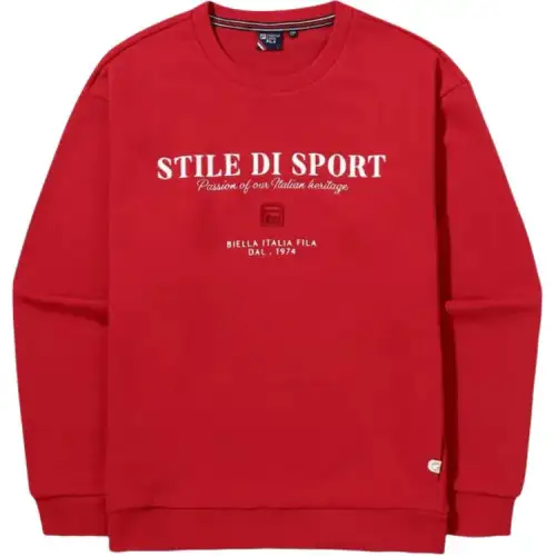 FILA Sweatshirt Unisex Dark Red
