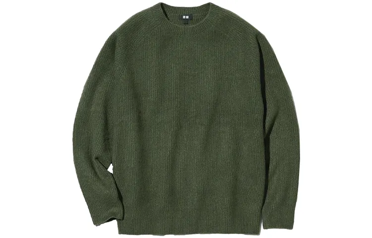 UNIQLO Knitwear Unisex Dark Olive