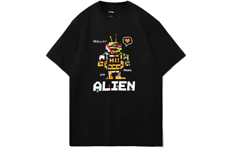 Li Ning CF T Shirt Unisex Black