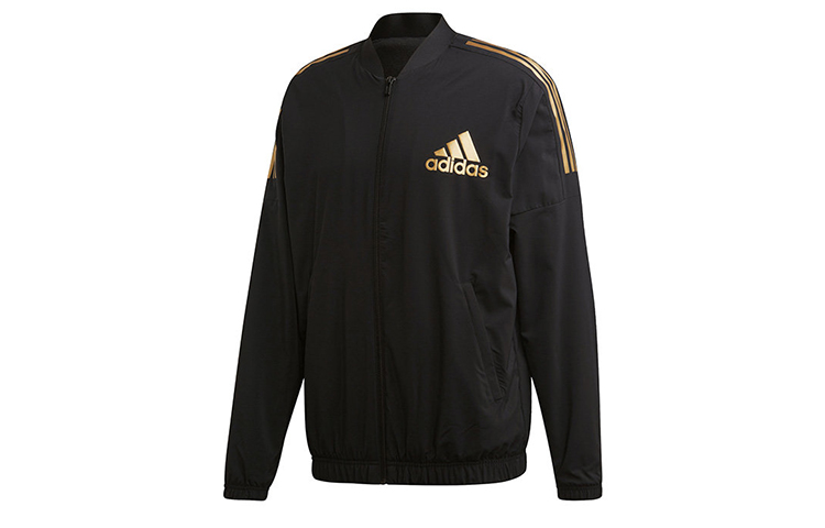 Мужская куртка adidas (черная) — фото 1