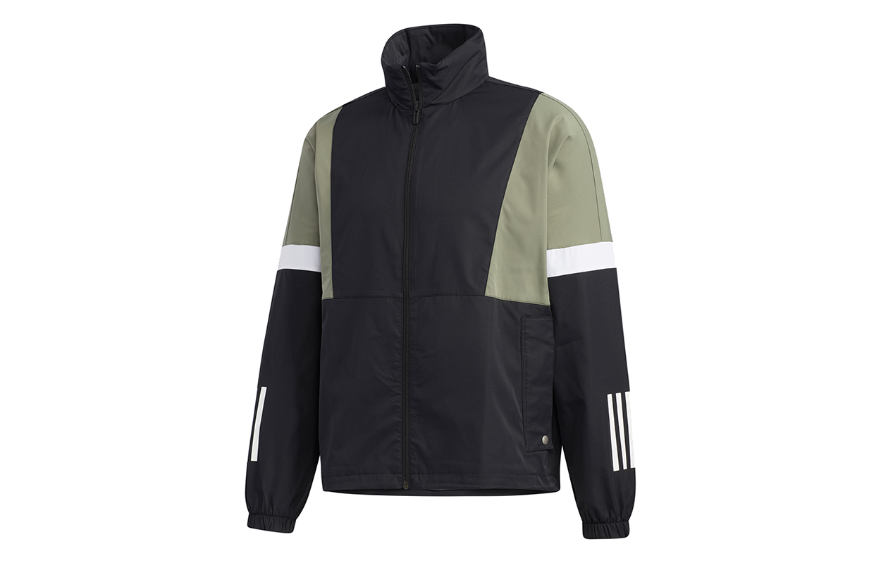 Мужская куртка adidas (черная) — фото 1
