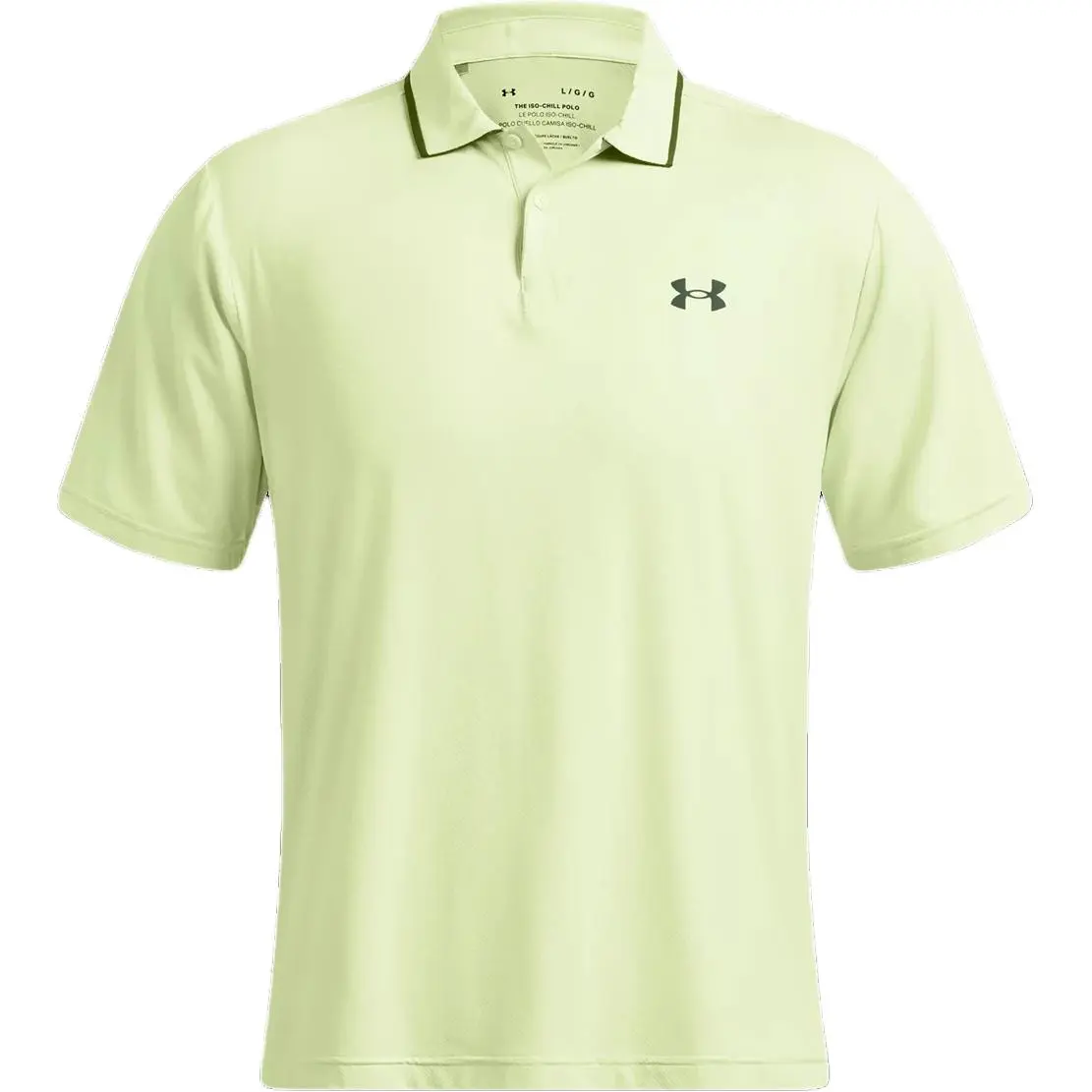 Under Armour Drive Chill Polo Shirt Men's Vintage Light Green