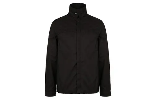 PRADA Jackets Men's Black Stand Collar Thin Other