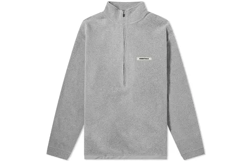 Fear Of God Essentials Polar Fleece Half Zip Pullover Sweater