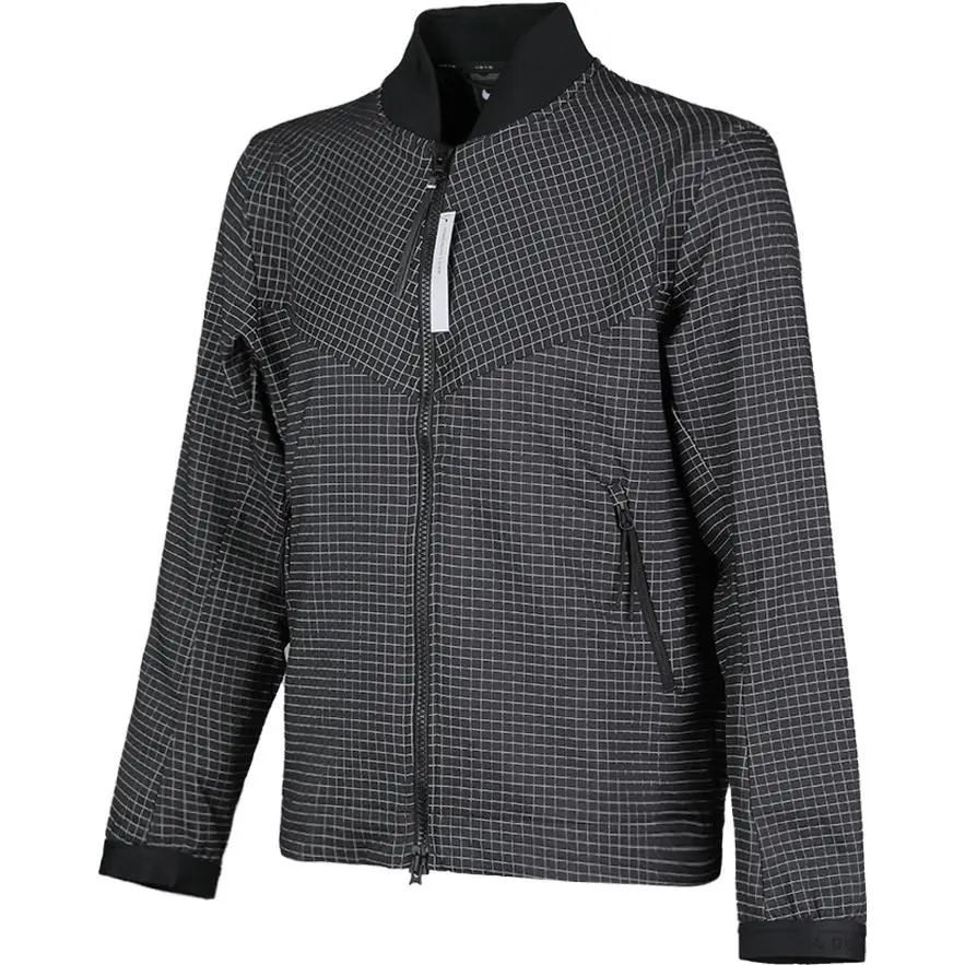 Nike Jackets Men's Black Stand Collar Moderate Other