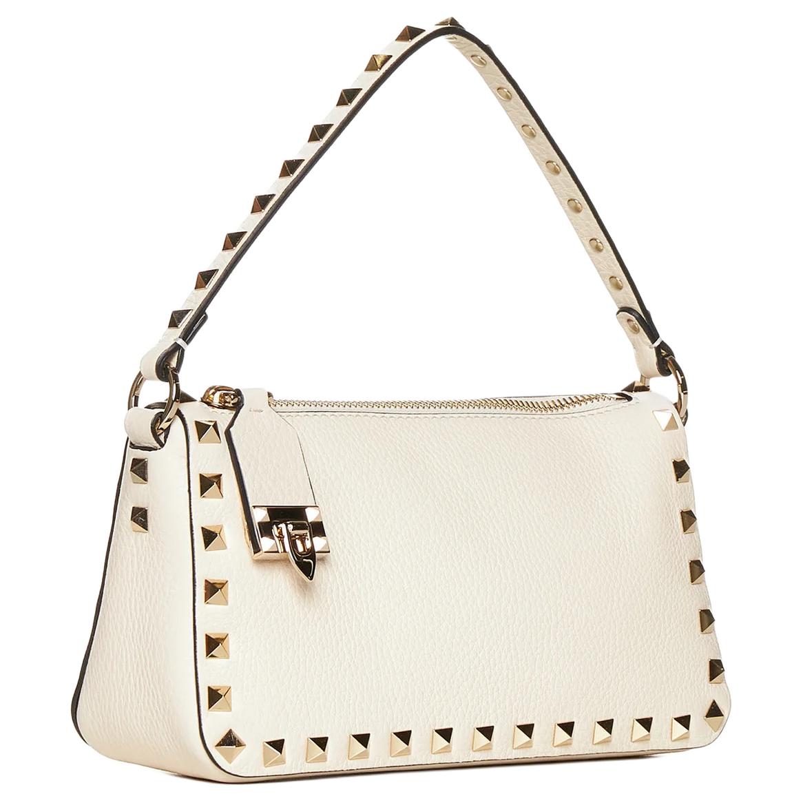 Женская сумка Valentino ROCKSTUD (белый) — фото 3