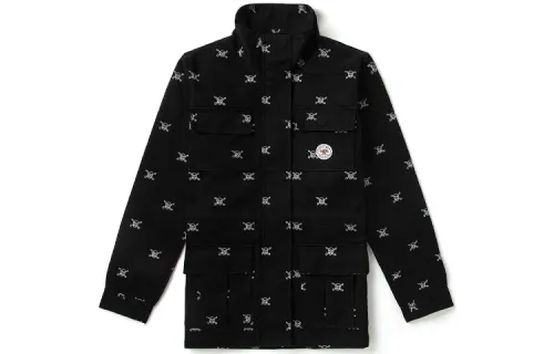 Vans Jackets Unisex Black Lapel Moderate Workwear