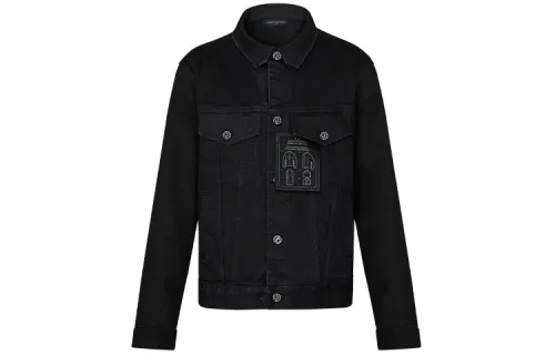LOUIS VUITTON LOUIS VUITTON Staples Edition Dna Denim Jacket