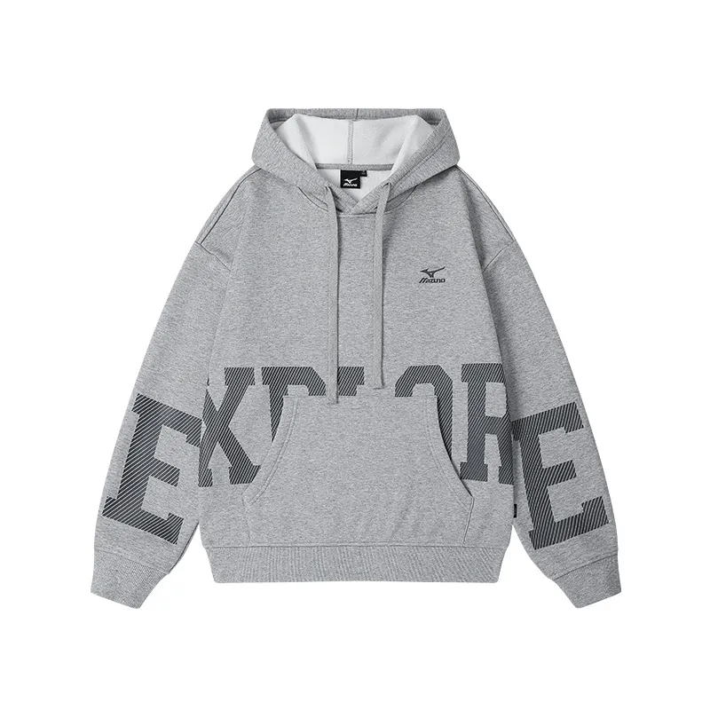 Mizuno Sweatshirts Unisex Hooded Moderate Regular