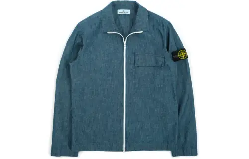STONE ISLAND Jackets & Coats Men's Blue