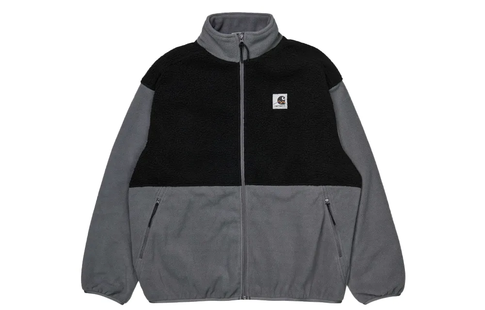 Carhartt WIP Jackets Men's Black Stand Collar Moderate Other