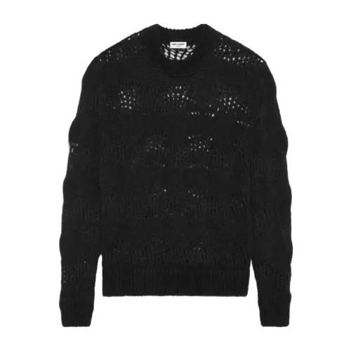 SAINT LAURENT FW23 Sweater Men's Black
