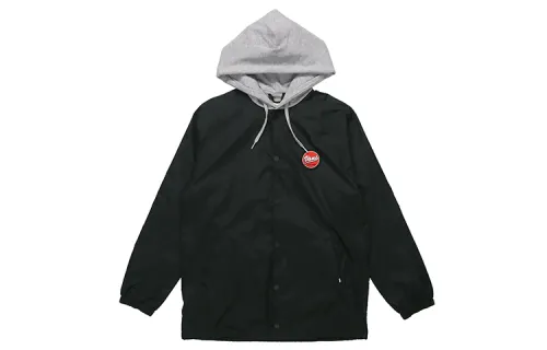 Vans Jackets Men's Black Hooded Moderate Workwear