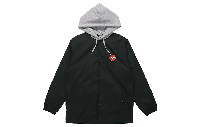Vans Jackets Men's Black Hooded Moderate Workwear