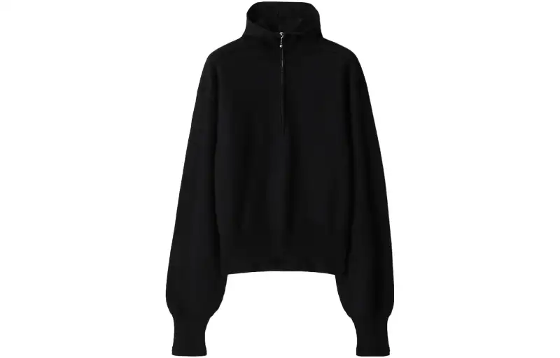 【Previous Season】half-zip wool jumper
