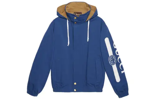 GUCCI Jackets & Coats Men's Blue
