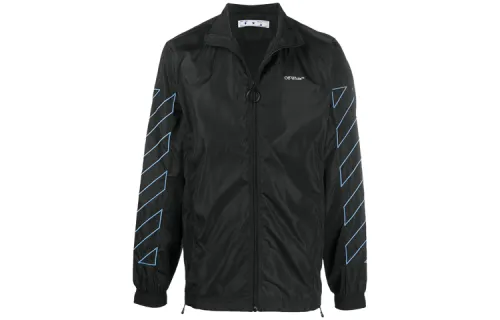 OFF WHITE FW20 Jackets Men's Black Turtleneck Moderate Other