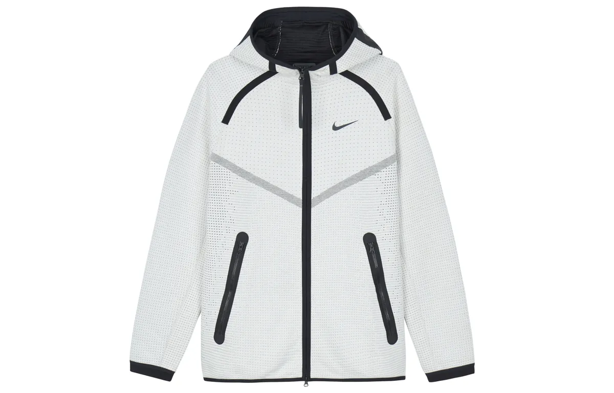 Nike Waffle Texture Zip Hoodie