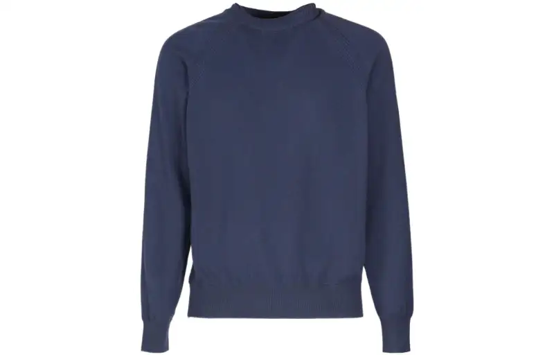 Loro Piana FW23 Cashmere Sweater Men's Marine Blue