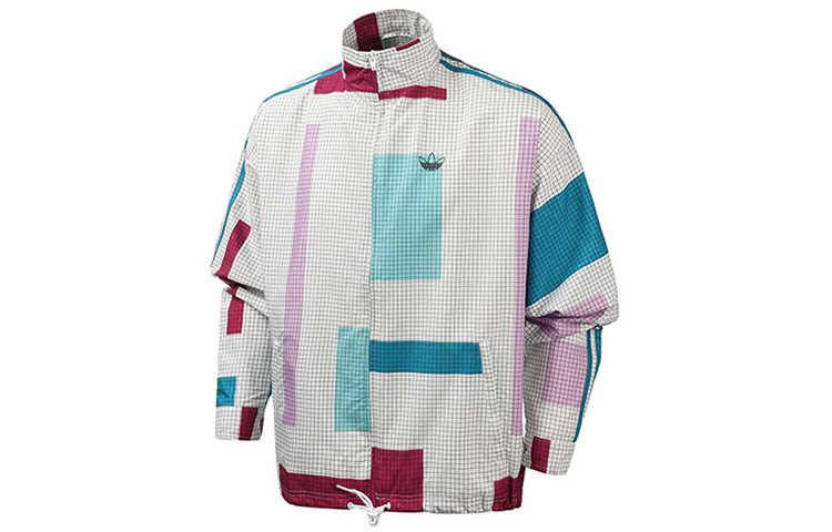 Мужская куртка adidas originals (белая) — фото 1