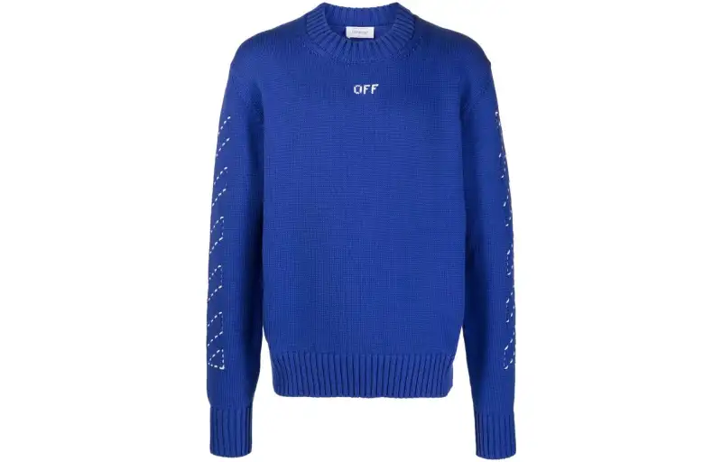 OFF-WHITE Arrows-embroidered Jumper