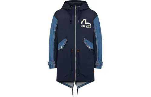EVISU SS20 Jacket Men's Blue/Denim Blue