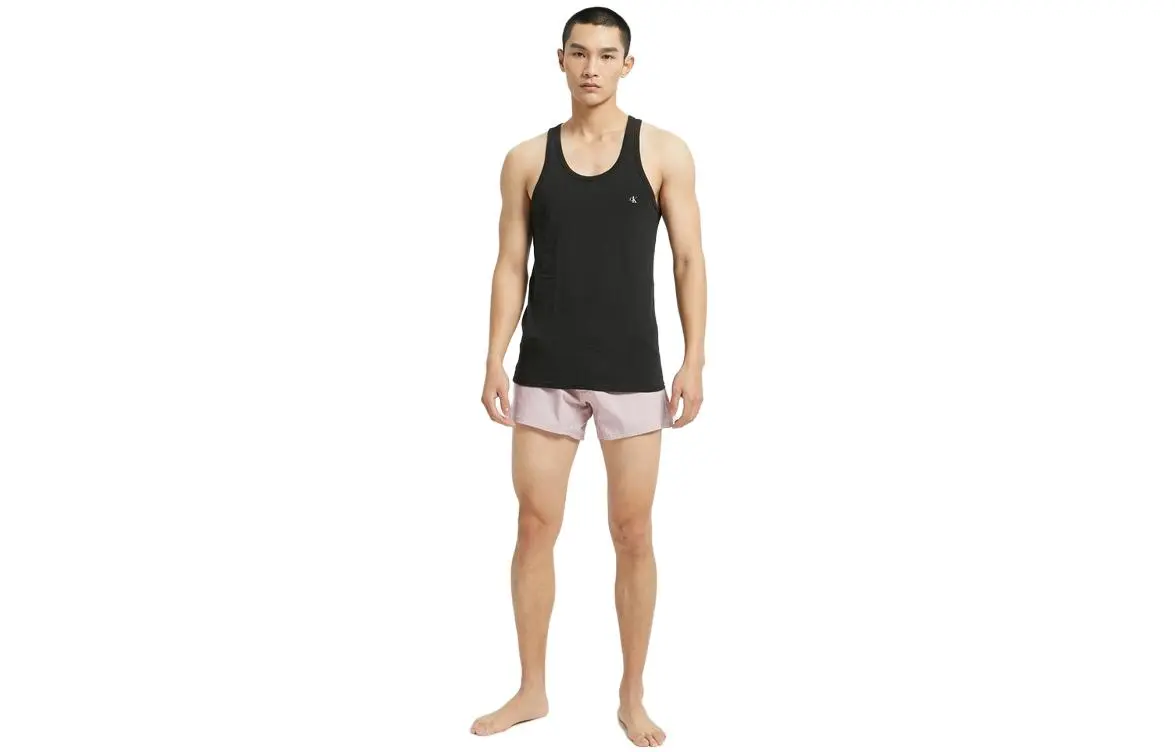CALVIN KLEIN Tank Top Men's 2 Pack Black