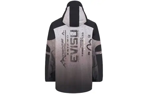 EVISU Jacket Men's Gradient Gray