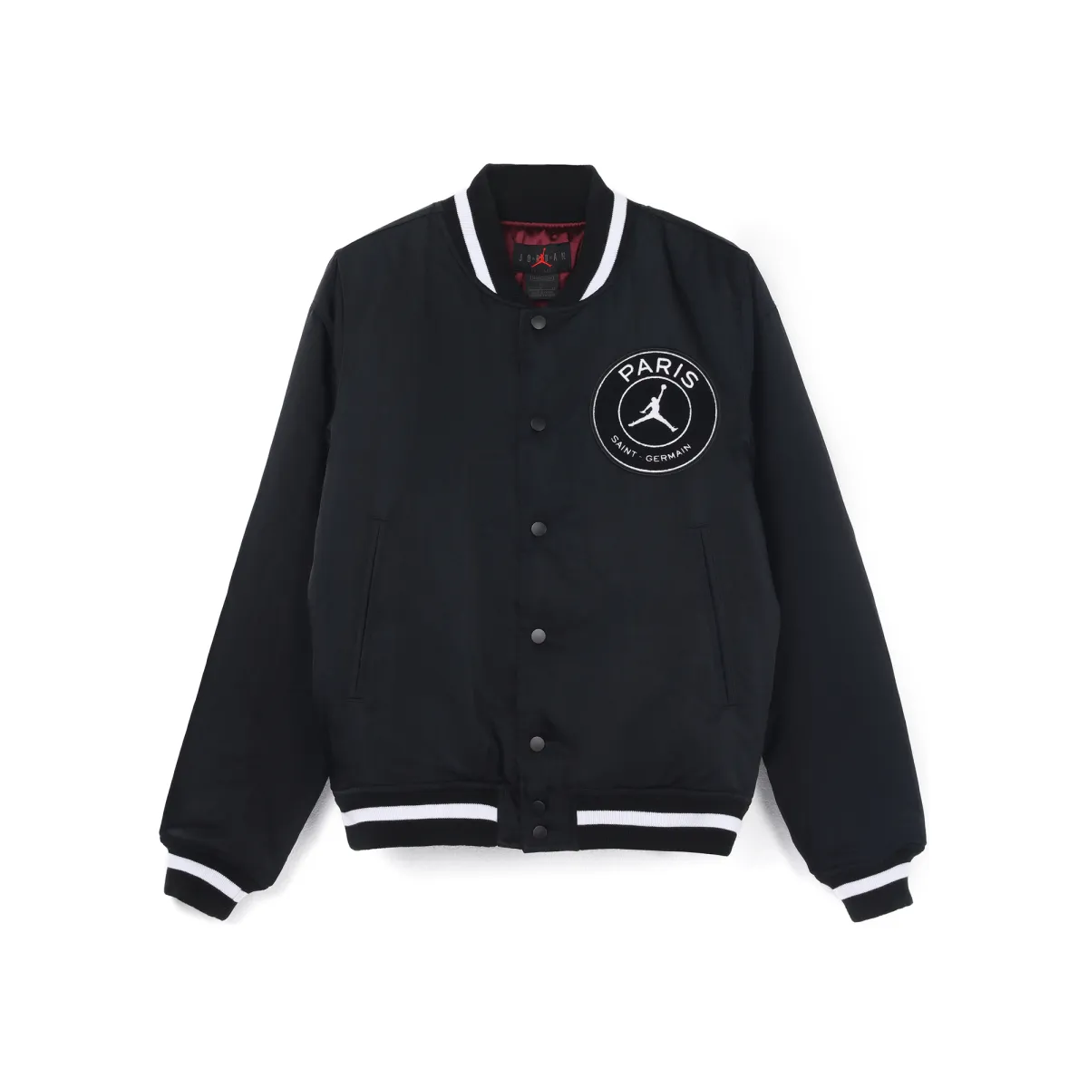Jordan Jackets Men's Black Baseball Collar Moderate Other