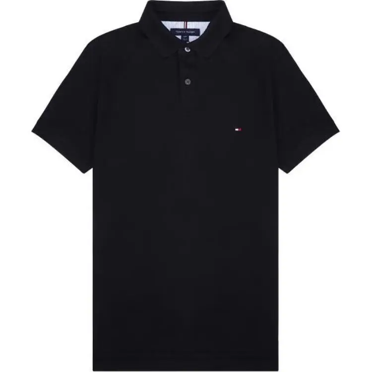 Tommy Hilfiger Polo Shirt Men's Black