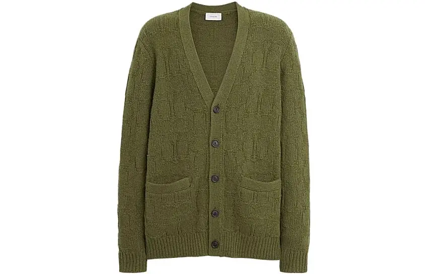 COACH Knitwear Men's V-neck Moderate