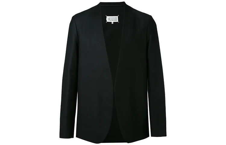Maison Margiela Collarless Tailored Blazer