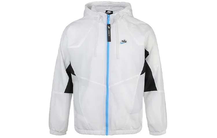 Nike Jackets Men's White Hooded Moderate Other