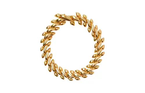 Burberry Spear-chain gold-plated bracelet