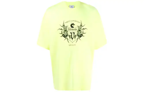 Vetements Black Label Logo T Shirt