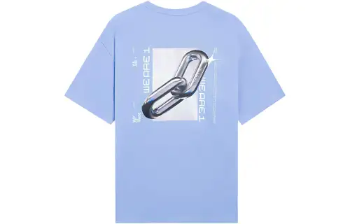 Li Ning Wade Collection T Shirt Unisex Blue