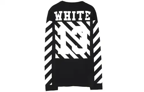 OFF WHITE T Shirts Unisex Crew Neck Moderate Straight Fit