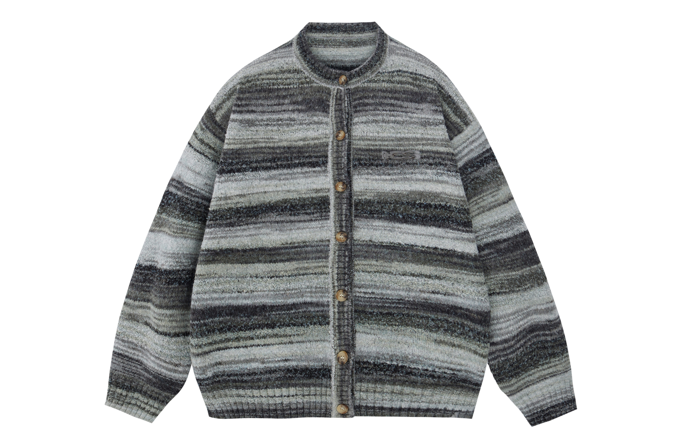 ICONS Lab Knitwear Unisex Crew Neck Moderate Cardigan