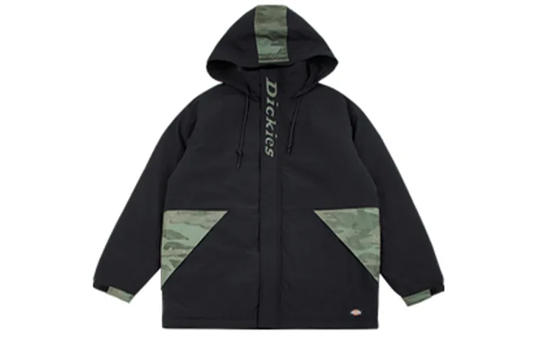 Dickies Jackets Men's Black Hooded Moderate Other
