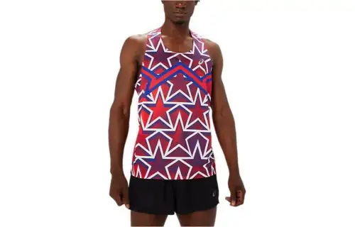 ASICS Running Tank Top Men's Multicolor