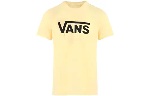 Vans T Shirt Unisex Light Yellow
