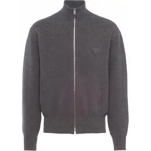 PRADA Long sleeve Zip up Cardigan