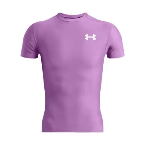 Under Armour HeatGear T Shirt Men's Purple