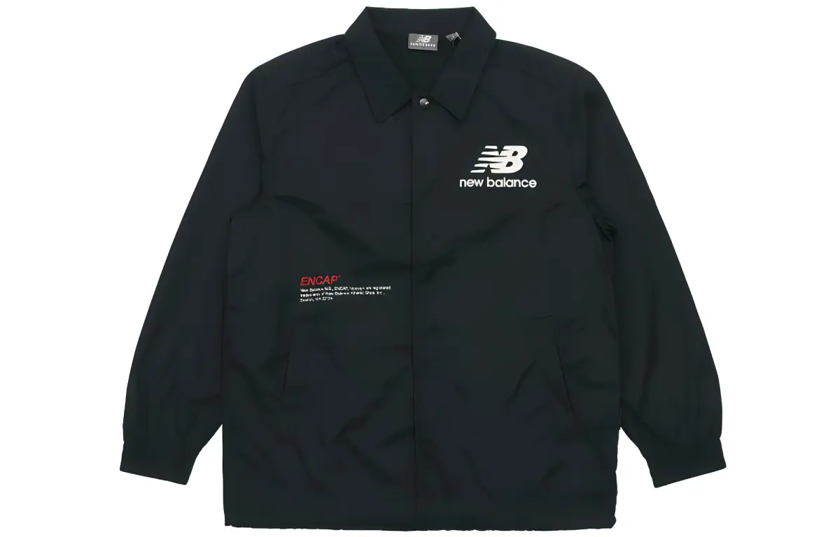 New Balance Casual Cargo Jacket Black