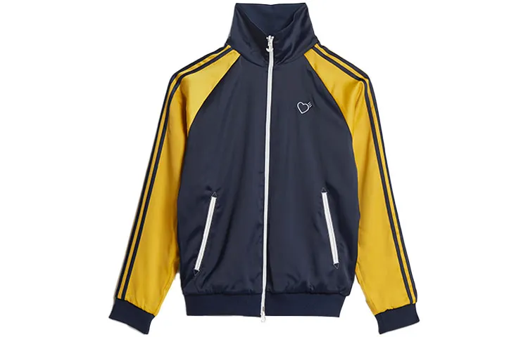 Adidas Originals X HUMAN MADE Adidas X HUMAN MADE Jackets Men's Multicolor Stand Collar Moderate Other