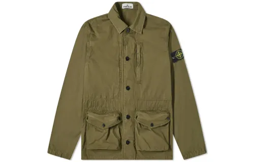 STONE ISLAND SS21 Jackets & Coats Men's Olive Green