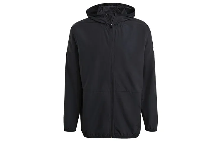 Adidas Jackets Men's Black Hooded Moderate Other